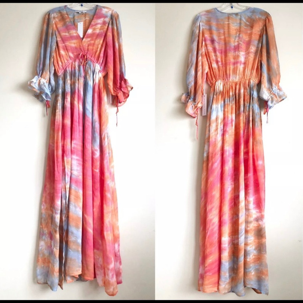 Young Fabulous & Broke Tie Dye Maxi dress  -NWT